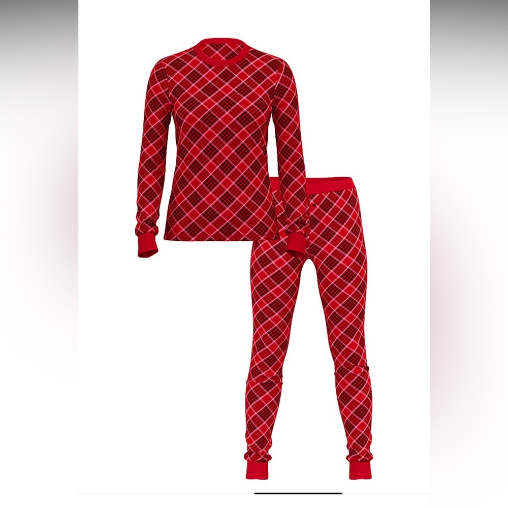 Victoria's Secret Red Plaid Pajama Set